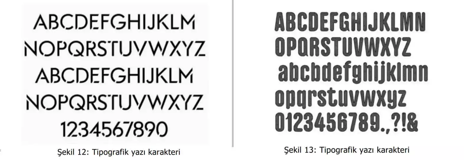 tipografik yazı karakter örnekleri-Adana patent